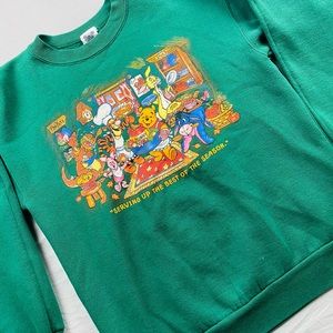Vintage The Disney Catalog Winnie the Pooh Sweater
